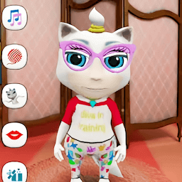 爱说话的小猫咪